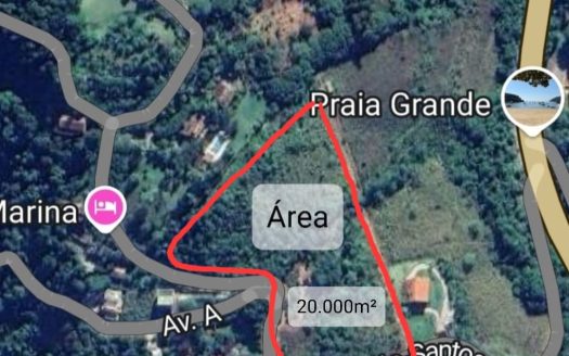 TVP 1316 – Exuberante Terreno Com Vista Maravilhosa para o Mar na Praia Grande